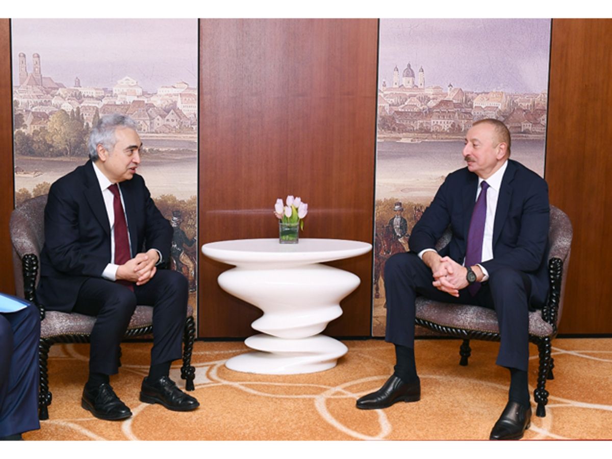 Prezident İlham Əliyev Beynəlxalq Enerji Agentliyinin icraçı direktoru ilə görüşüb (FOTO) (YENİLƏNİB)