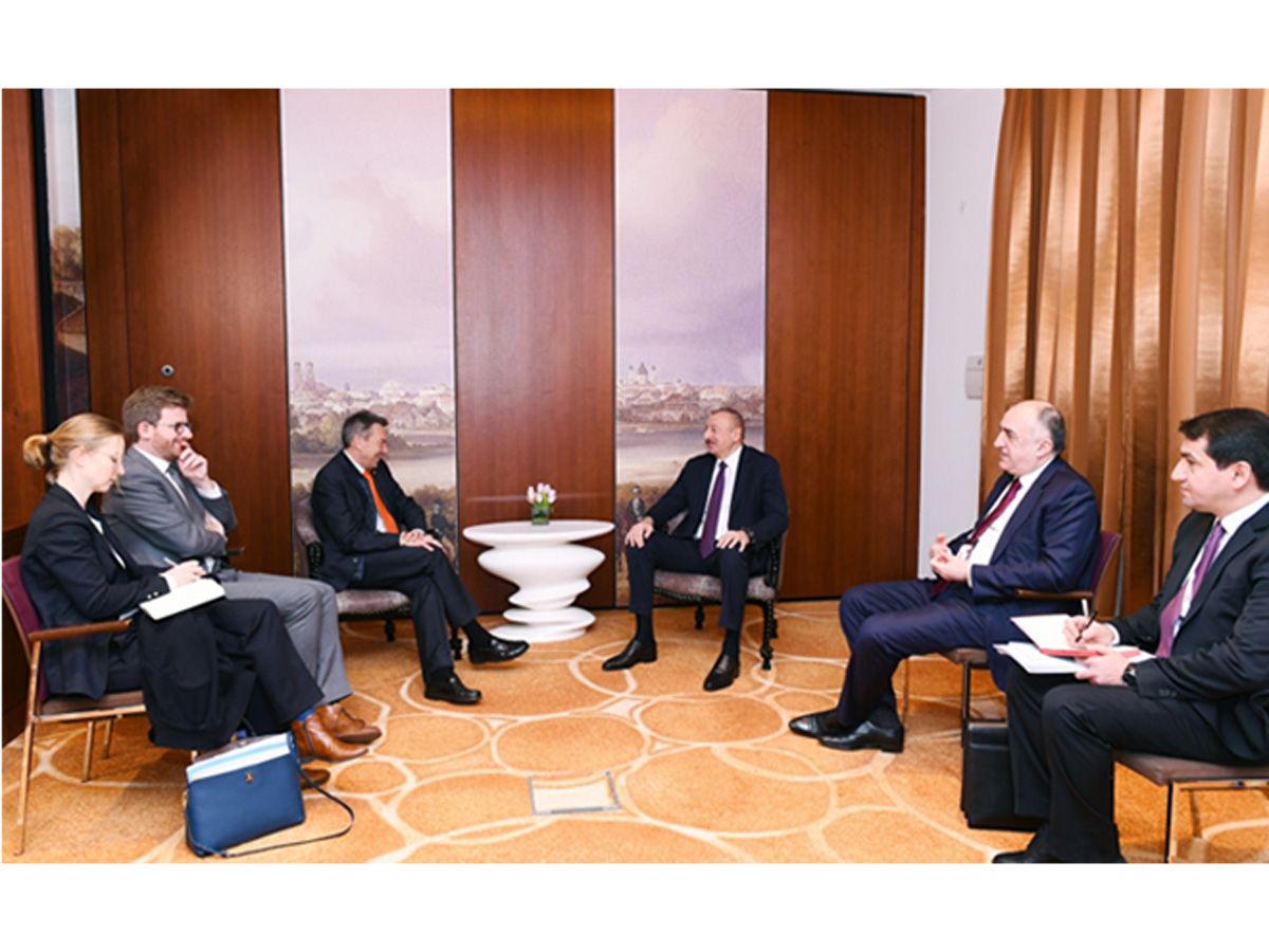 Prezident İlham Əliyev Münxendə Beynəlxalq Qırmızı Xaç Komitəsinin prezidenti ilə görüşüb (YENİLƏNİB) (FOTO)