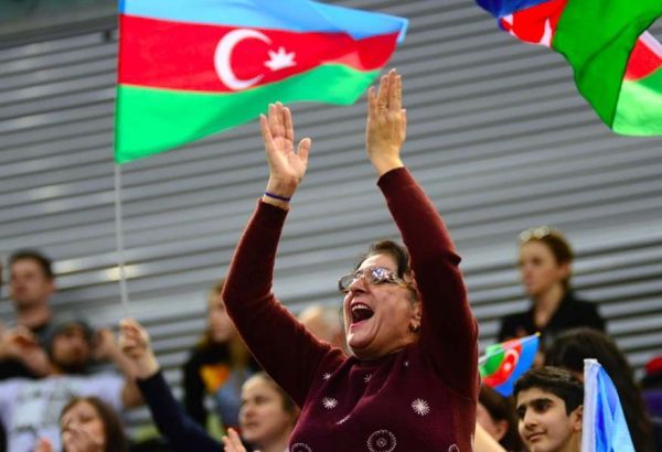 Batut gimnastikası və tamblinq üzrə Dünya Kubokunda tamaşaçıların emosiyaları (FOTO)