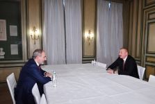 Münxendə Azərbaycan Prezidenti İlham Əliyevin və Ermənistanın baş naziri Nikol Paşinyanın görüşü olub (FOTO) (YENİLƏNİB)