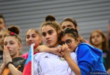 Batut gimnastikası və tamblinq üzrə Dünya Kubokunda tamaşaçıların emosiyaları (FOTO)