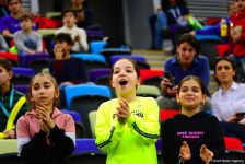 Batut gimnastikası və tamblinq üzrə Dünya Kubokunda tamaşaçıların emosiyaları (FOTO)