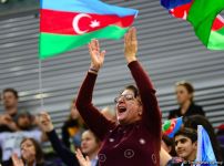 Batut gimnastikası və tamblinq üzrə Dünya Kubokunda tamaşaçıların emosiyaları (FOTO)