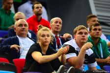 Batut gimnastikası və tamblinq üzrə Dünya Kubokunda tamaşaçıların emosiyaları (FOTO)