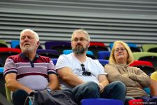 Batut gimnastikası və tamblinq üzrə Dünya Kubokunda tamaşaçıların emosiyaları (FOTO)