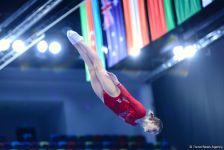 Bakıda batut gimnastikası və tamblinq üzrə Dünya Kubokundan ən maraqlı anlar (FOTO)