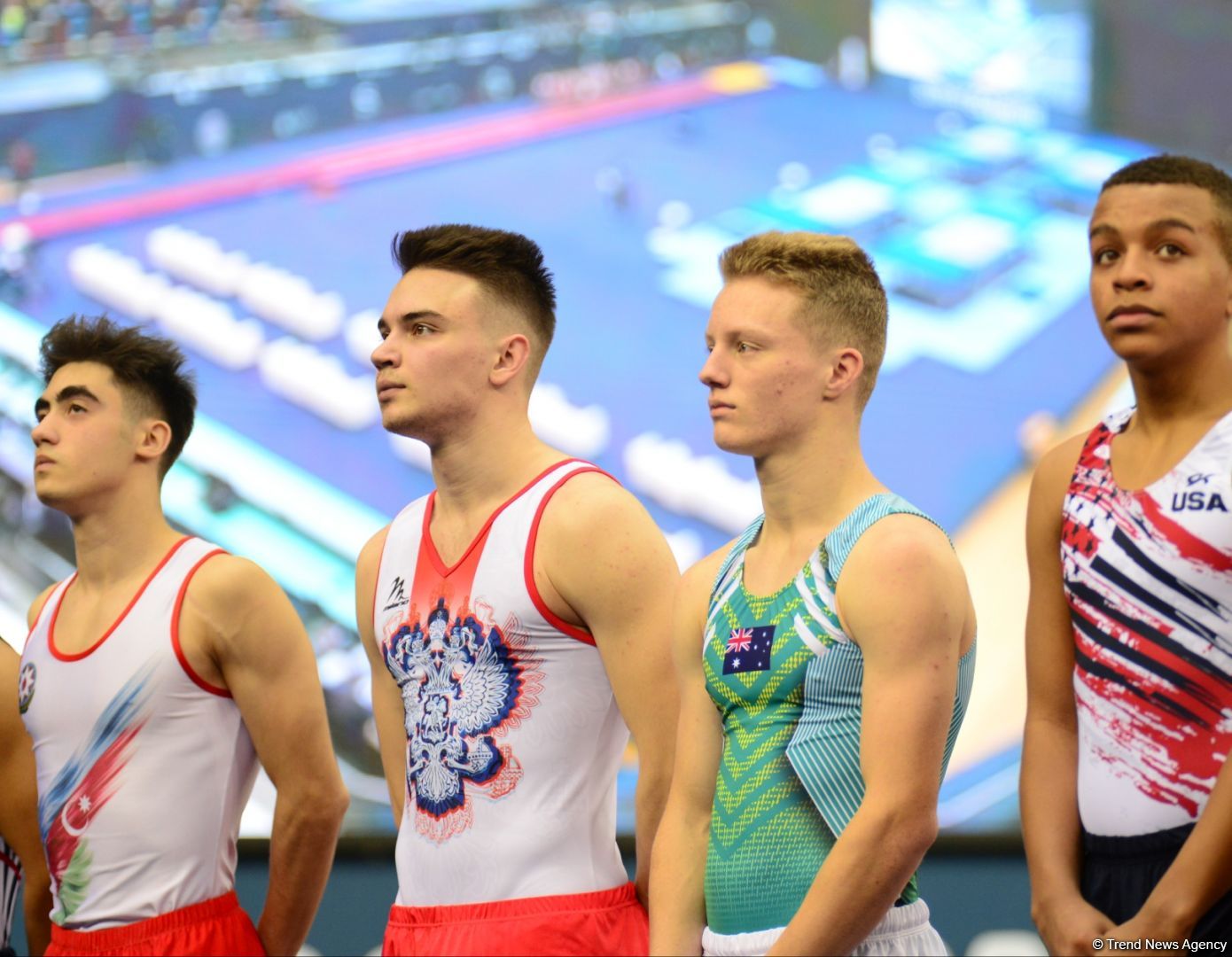 Bakıda batut gimnastikası və tamblinq üzrə Dünya Kuboku start götürüb (FOTO)