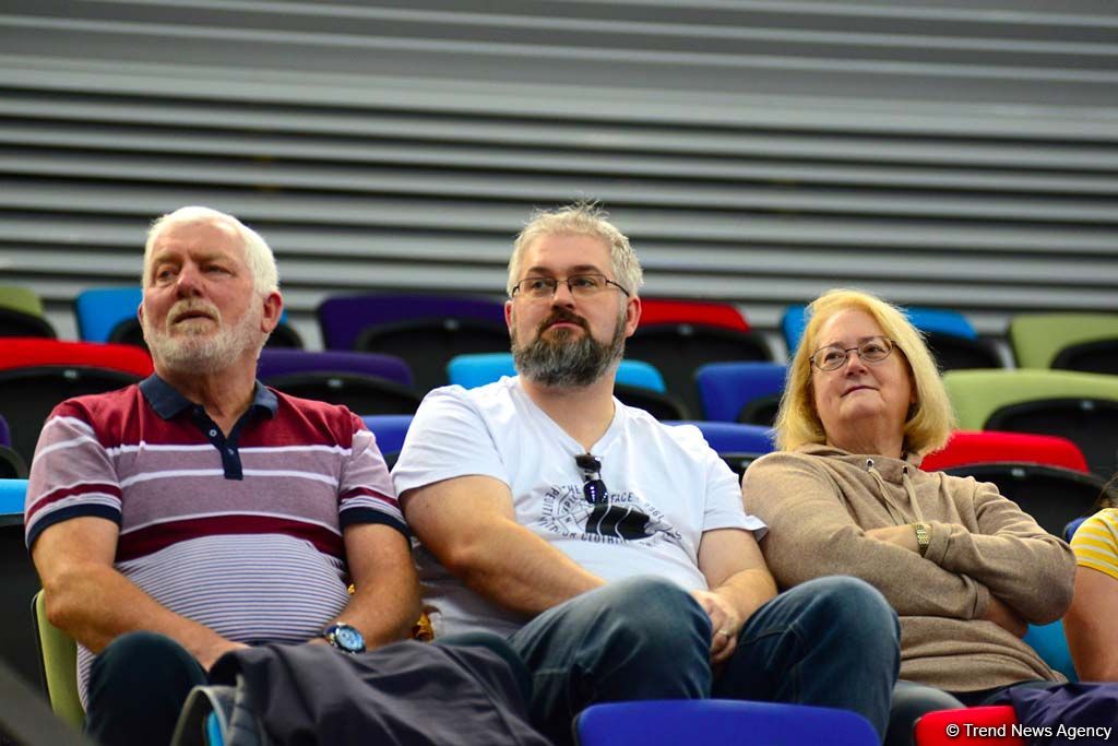 Batut gimnastikası və tamblinq üzrə Dünya Kubokunda tamaşaçıların emosiyaları (FOTO)
