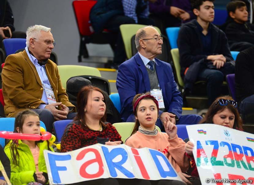 Batut gimnastikası və tamblinq üzrə Dünya Kubokunda tamaşaçıların emosiyaları (FOTO)