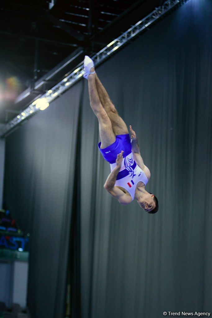 Bakıda batut gimnastikası və tamblinq üzrə Dünya Kubokundan ən maraqlı anlar (FOTO)