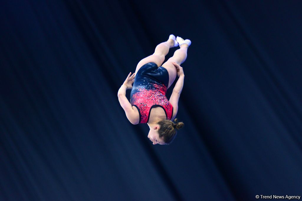 Bakıda batut gimnastikası və tamblinq üzrə Dünya Kubokundan ən maraqlı anlar (FOTO)