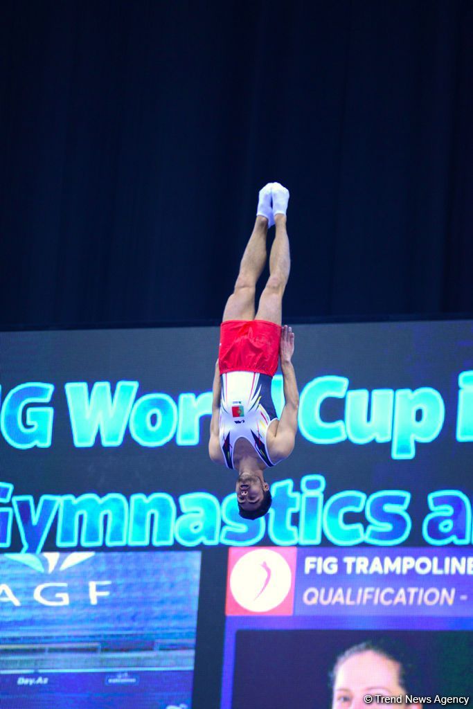 Bakıda batut gimnastikası və tamblinq üzrə Dünya Kubokundan ən maraqlı anlar (FOTO)