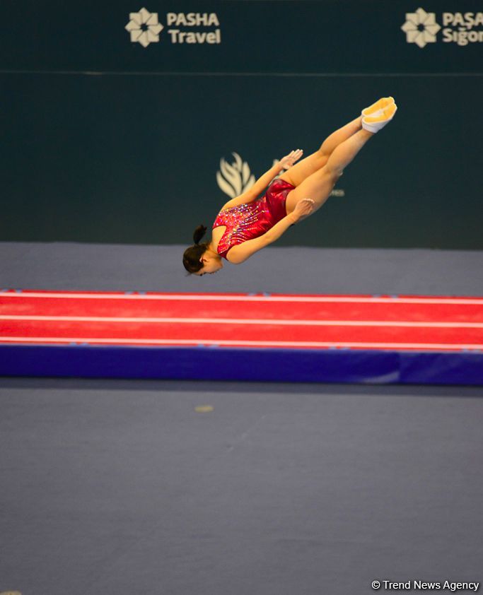 Bakıda batut gimnastikası və tamblinq üzrə Dünya Kubokundan ən maraqlı anlar (FOTO)