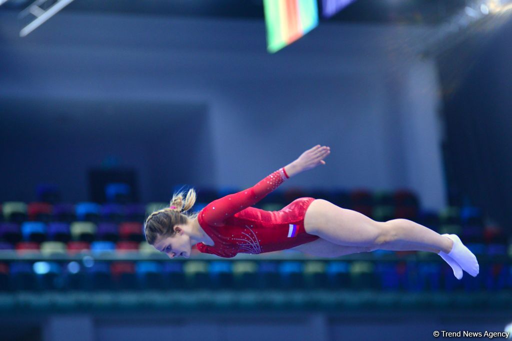 Bakıda batut gimnastikası və tamblinq üzrə Dünya Kubokundan ən maraqlı anlar (FOTO)