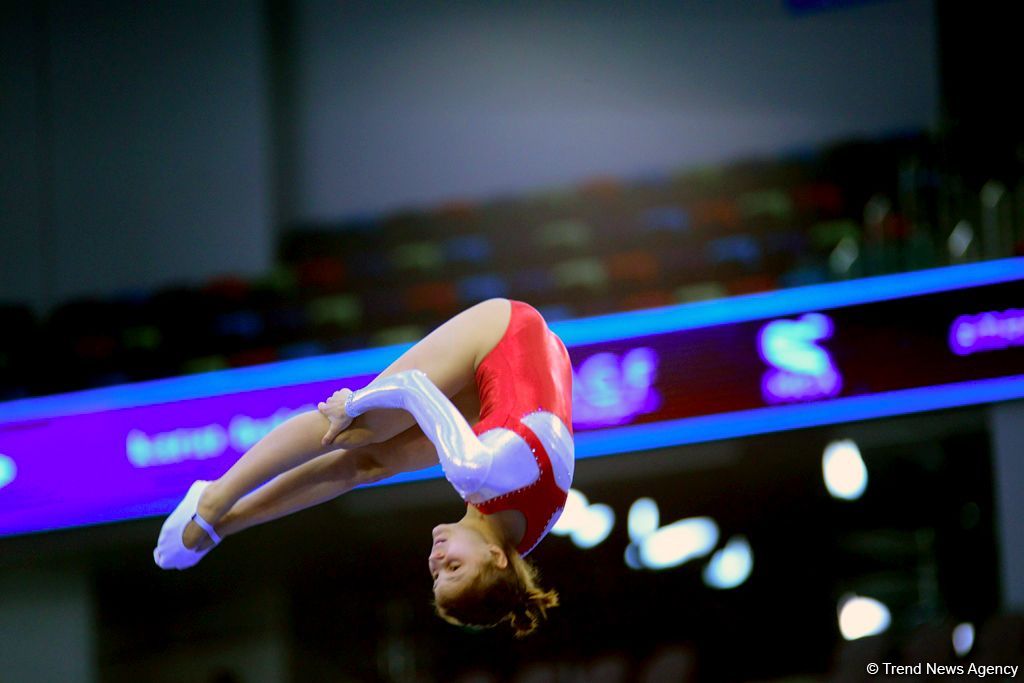 Bakıda batut gimnastikası və tamblinq üzrə Dünya Kubokundan ən maraqlı anlar (FOTO)