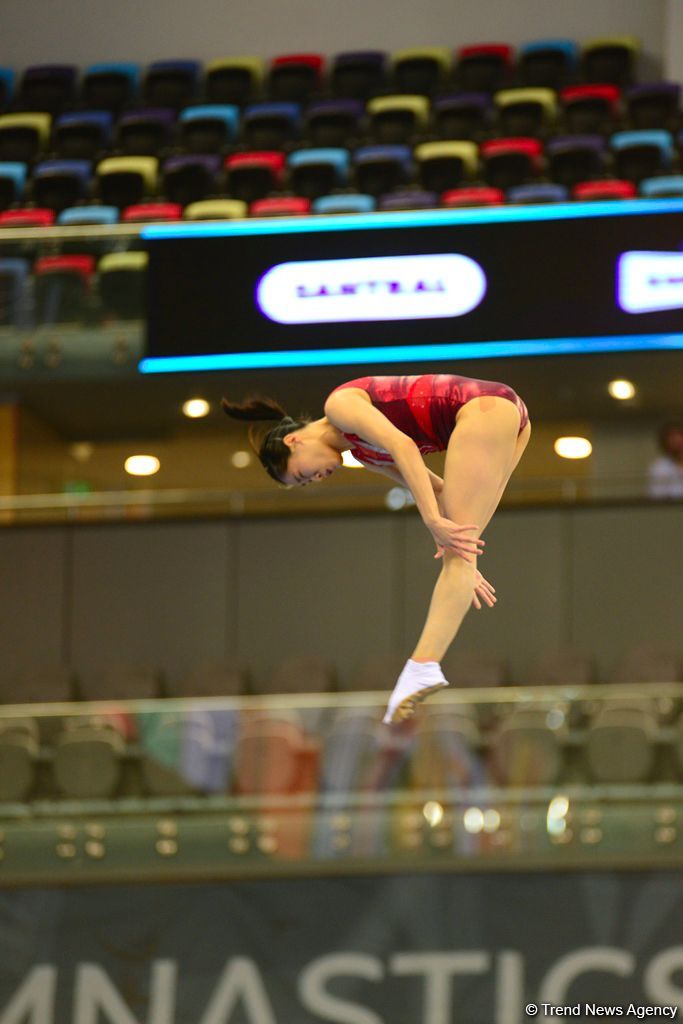 Bakıda batut gimnastikası və tamblinq üzrə Dünya Kubokundan ən maraqlı anlar (FOTO)