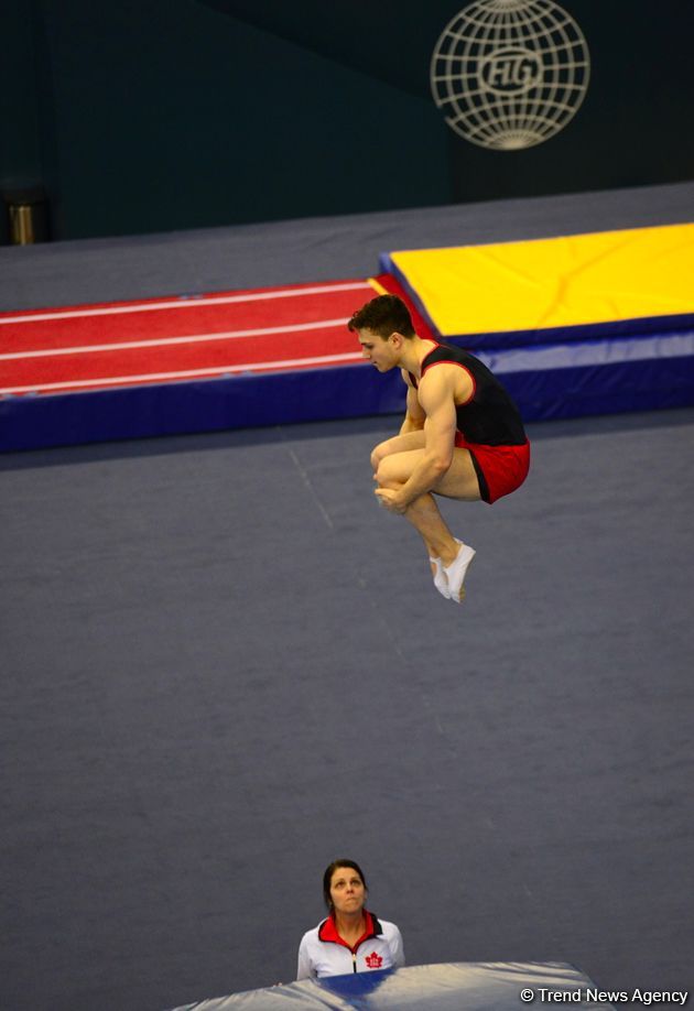 Bakıda batut gimnastikası və tamblinq üzrə Dünya Kubokundan ən maraqlı anlar (FOTO)