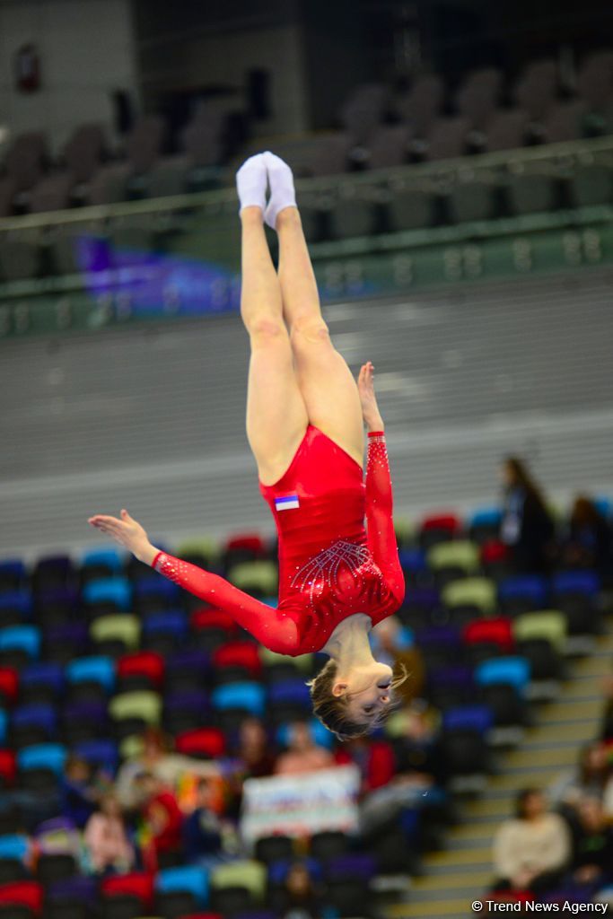 Bakıda batut gimnastikası və tamblinq üzrə Dünya Kubokundan ən maraqlı anlar (FOTO)