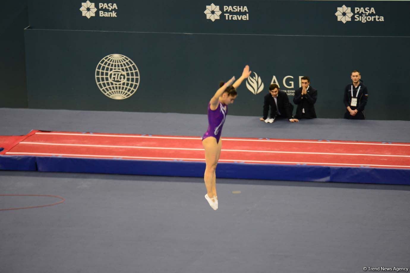 Azərbaycan gimnastı Selcan Maqsudova Dünya Kubokunda öz proqramını təqdim edib (FOTO)