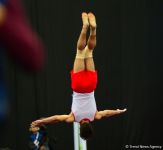 Bakıda batut gimnastikası və tamblinq üzrə Dünya Kubokunda final yarışları davam edir (FOTOREPORTAJ)