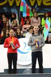 Batut gimnastikasında fərdi proqramda qaliblər və mükafatçıların mükafatlandırma mərasimi olub (FOTO)