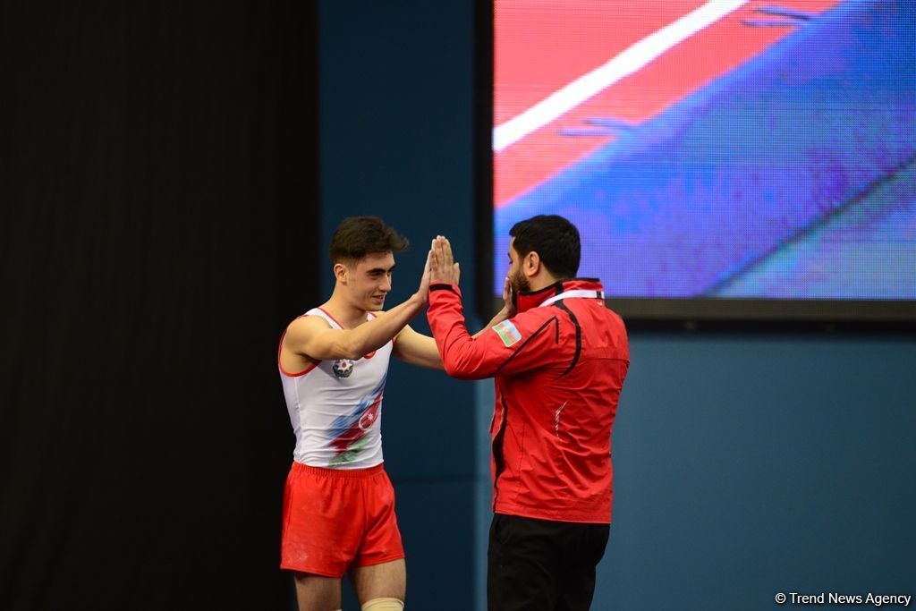 Bakıda batut gimnastikası və tamblinq üzrə Dünya Kubokunda final yarışları davam edir (FOTOREPORTAJ)