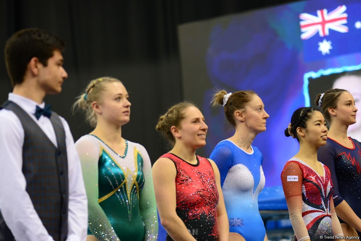 Bakıda batut gimnastikası və tamblinq üzrə Dünya Kubokunda yarışların ikinci günü başlayıb (FOTO)