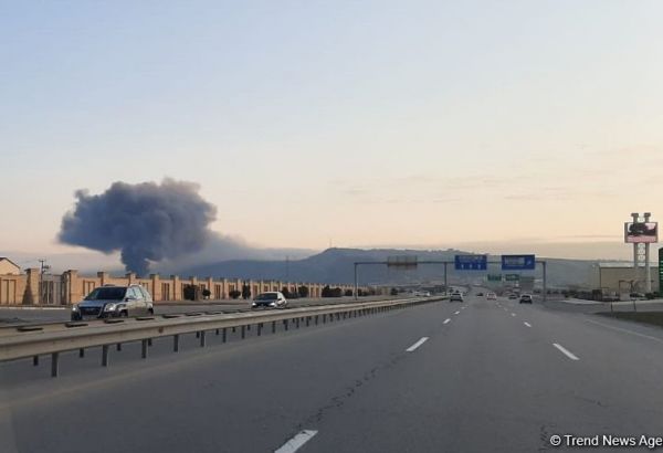 BNA: "Sədərək"dəki yanğın 10 marşrutun hərəkətinə mane oldu