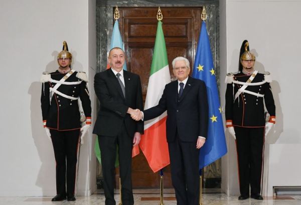 Sercio Mattarella Prezident İlham Əliyevi təbrik edib