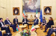 Prezident İlham Əliyev İtaliya Deputatlar Palatasının sədri ilə görüşüb (FOTO) (YENİLƏNİB)