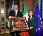 Azərbaycan Prezidenti İlham Əliyev İtaliya Senatının Sədri ilə görüşüb (FOTO)