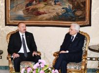 Azərbaycan və İtaliya prezidentlərinin təkbətək görüşü olub (FOTO) (YENİLƏNİB)