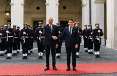 Prezident İlham Əliyevin İtaliya Nazirlər Şurasının Sədri Cüzeppe Konte ilə görüşü olub (FOTO)