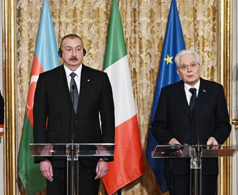 Sercio Mattarella: 2020-ci il İtaliyada “Azərbaycan Mədəniyyət ili” elan olunub
