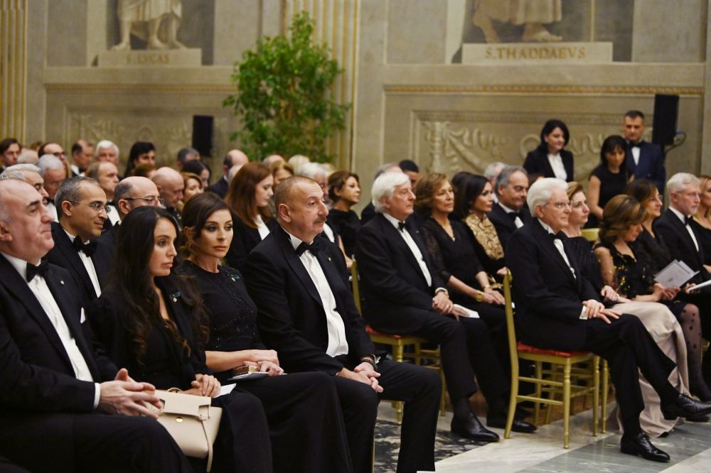 İtaliyada Azərbaycan Mədəniyyət İlinin açılışı münasibətilə konsert proqramı təqdim olunub (FOTO)