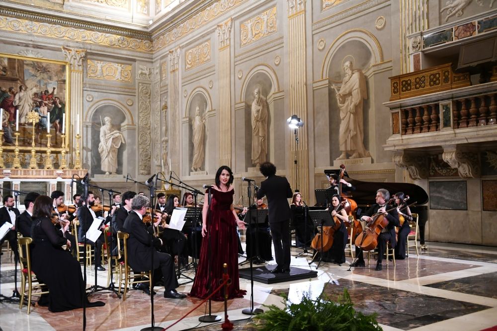 İtaliyada Azərbaycan Mədəniyyət İlinin açılışı münasibətilə konsert proqramı təqdim olunub (FOTO)