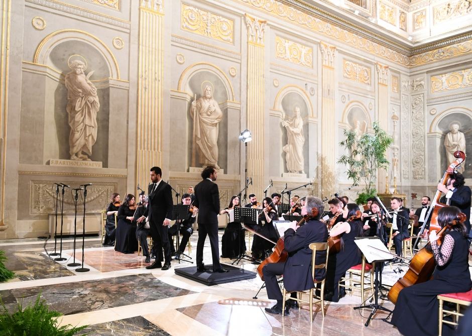 İtaliyada Azərbaycan Mədəniyyət İlinin açılışı münasibətilə konsert proqramı təqdim olunub (FOTO)