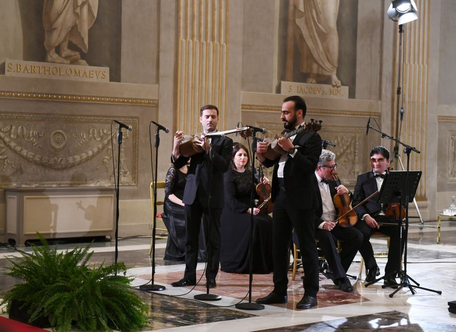 İtaliyada Azərbaycan Mədəniyyət İlinin açılışı münasibətilə konsert proqramı təqdim olunub (FOTO)