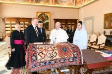 Azərbaycan Prezidenti İlham Əliyev Vatikanda Papa Fransisk ilə görüşüb (FOTO) (YENİLƏNİB)