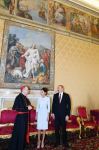 Prezident İlham Əliyevin Vatikanda Müqəddəs Taxt-Tacın dövlət katibi kardinal Pietro Parolin ilə görüşü olub (FOTO) (YENILƏNİB)