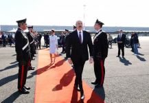 Prezident İlham Əliyevin İtaliyaya dövlət səfəri başa çatıb (FOTO)