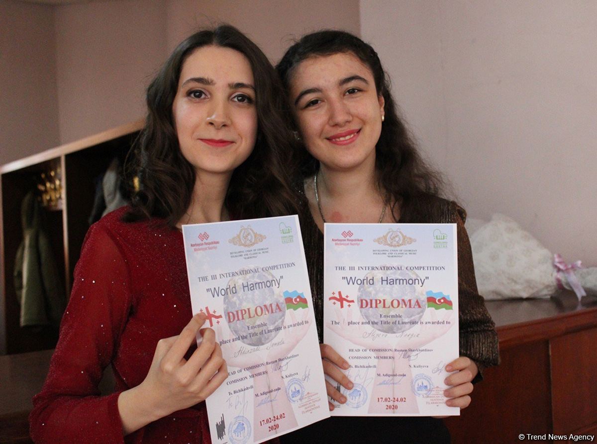 “World Harmony” Klassik və Folklor Musiqi Müsabiqəsini qalibləri müəyyən olundu - FOTO