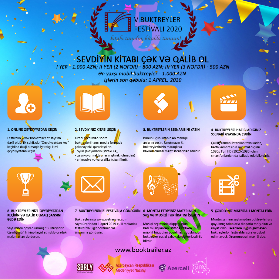 Beşinci Buktreyler Festivalı: İştirak üçün 8 addım!