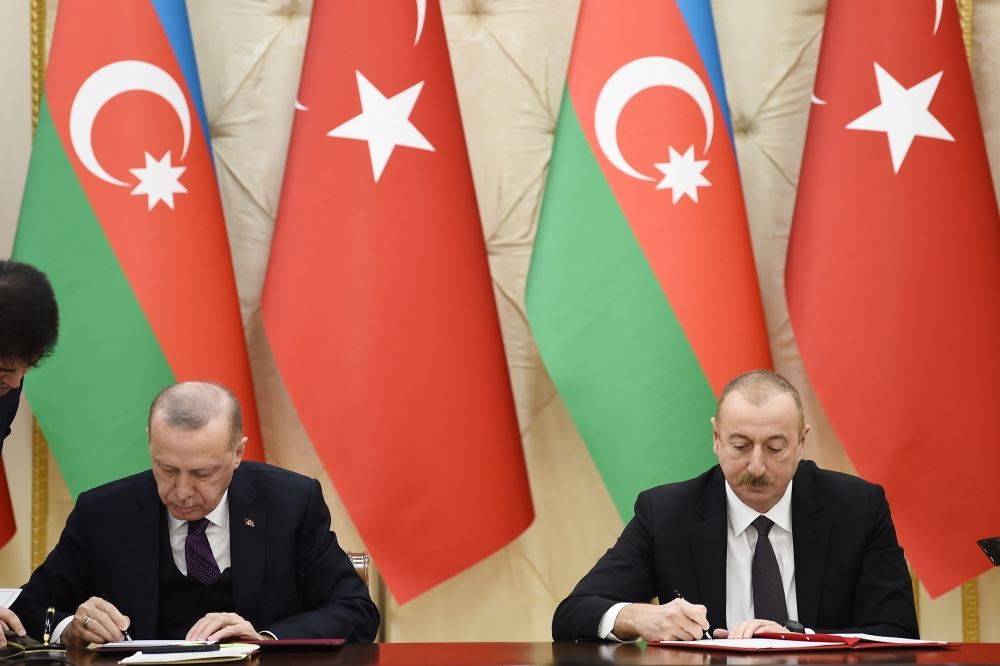 Azərbaycan-Türkiyə sənədləri imzalanıb (FOTO) (YENİLƏNİB)