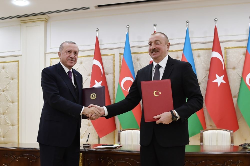 Azərbaycan-Türkiyə sənədləri imzalanıb (FOTO) (YENİLƏNİB)