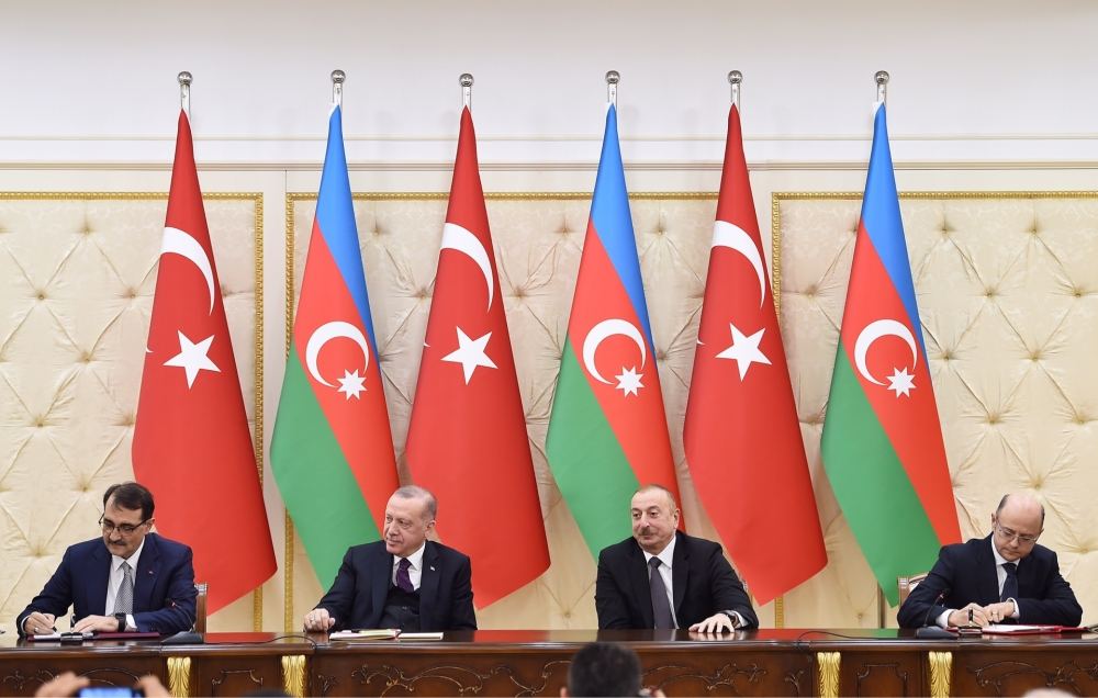 Azərbaycan-Türkiyə sənədləri imzalanıb (FOTO) (YENİLƏNİB)
