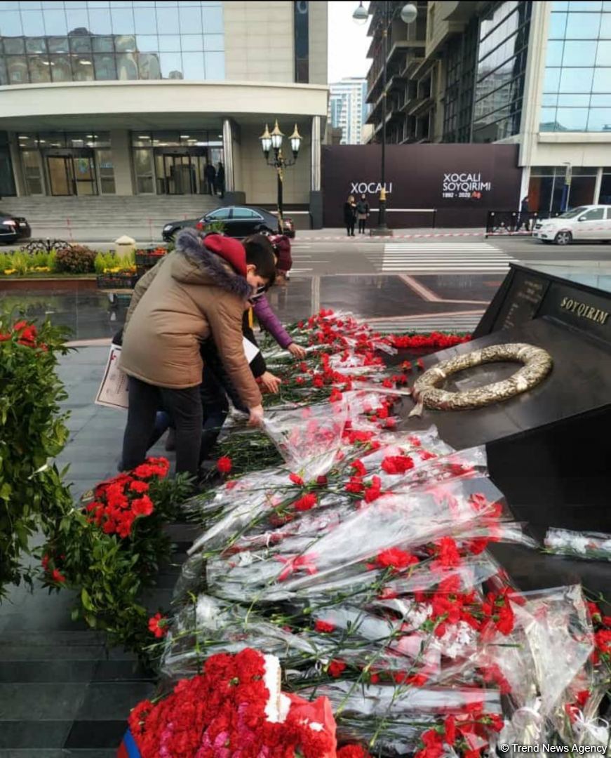“Xocalı - şəhid şəhər” adlı respublika uşaq rəsm müsabiqəsinin yekun sərgisi keçirilib (FOTO)