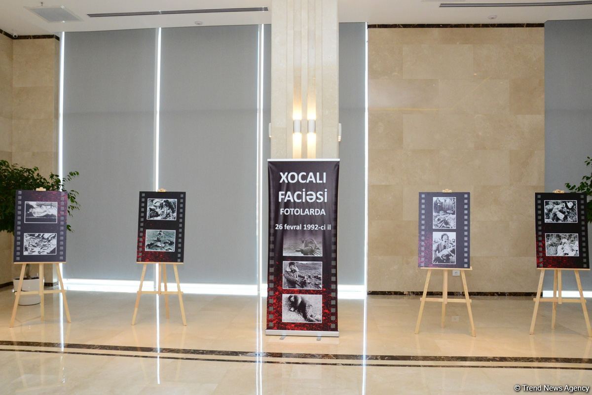 Əli Əhmədov: Xocalı faciəsi insanlığa qarşı törədilmiş ən böyük cinayətlərdən biridir (FOTO)