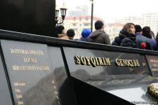 Azərbaycan ictimaiyyəti Xocalı soyqırımı qurbanlarının xatirəsini yad edir (FOTO)