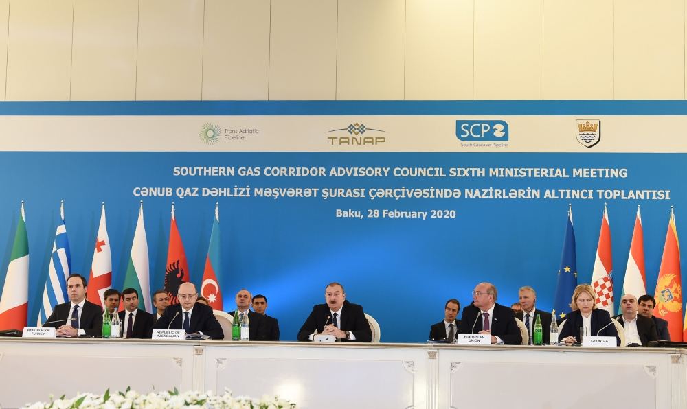 Prezident İlham Əliyev Bakıda Cənub Qaz Dəhlizi Məşvərət Şurası çərçivəsində nazirlərin VI toplantısında iştirak edib (FOTO) (YENİLƏNİB-3)